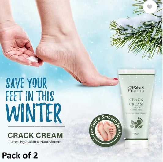 Globus Crack Cream 100 gm (Pack of 2)